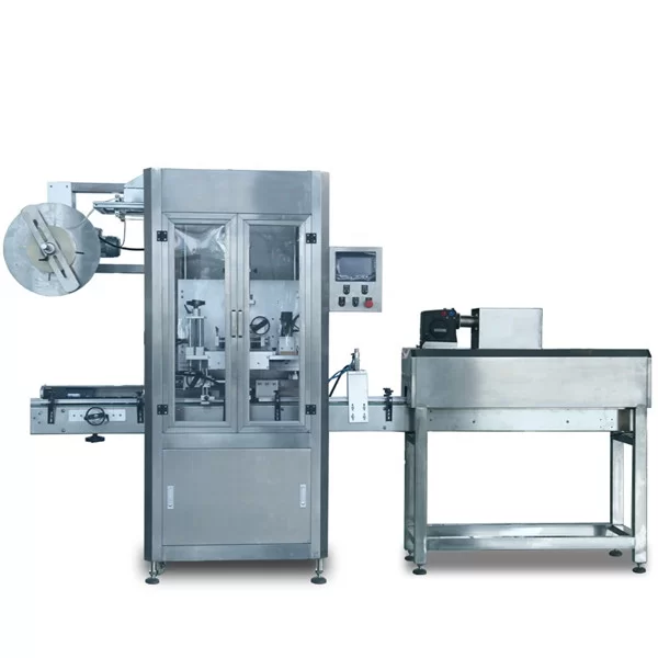 Mesin Pelabelan Shrink Sleeve Otomatis