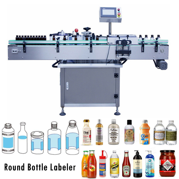 Mesin Pelabelan Botol Bulat