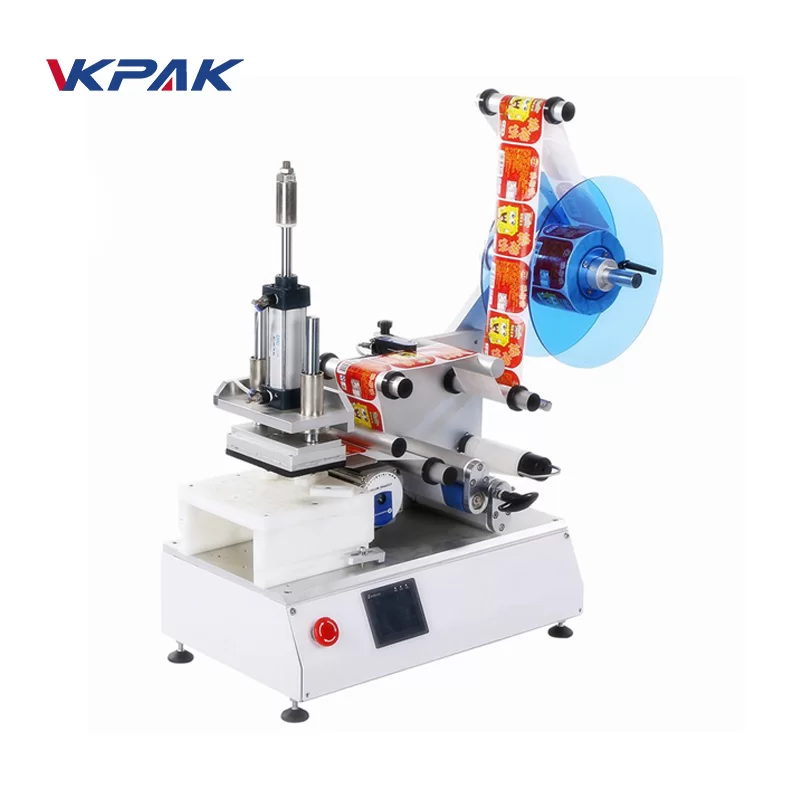 VK-T802 Mesin Pelabelan Datar Semi Otomatis